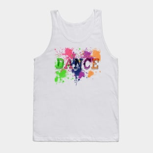 colorful dance design Tank Top